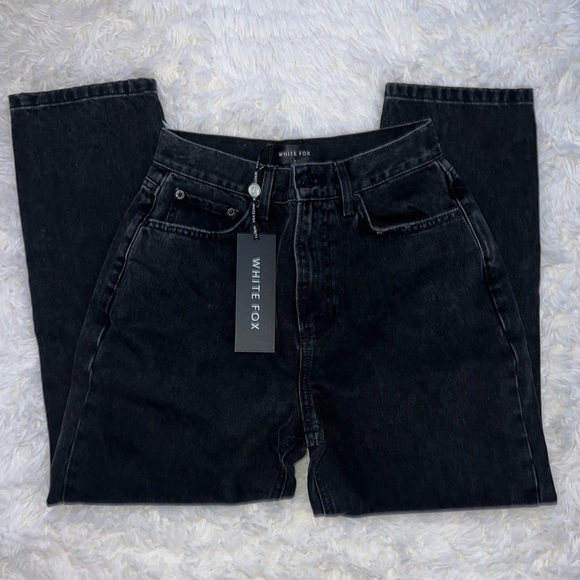 Drive Me Crazy Cropped Jeans Vintage Black - Picture 6 of 8